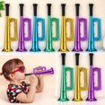 thumbnail image 1 of TABLZONE 10 Pcs Trumpets For Plastic Stadium Horns Loud For Cheering At Sporting Events Safe And Portable Random Colors, 1 of 7
