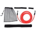 thumbnail image 1 of CTIRCHIU 1 Set of Swim Training Resistance Belt Adjustable Elastic Exerciser Belt Safety Rope (Red), 1 of 8