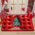 thumbnail image 4 of Qocolhg Door Mat, Christmas Mat,Christmas Door Mat, Christmas Door Mat Outdoor, Christmas Welcome Mat, Christmas Day Carpet Bathroom Non-Slip Bathroom Absorbent Floor Mats Household Foot Mats, 4 of 6