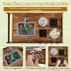 thumbnail image 5 of Costway Juego de Cocina de Barro para Niños de 3-7 Años con 2 Ruedas Rodantes Manija de Empuje Grifo Giratorio Fregadero Extraíble Natural, 5 of 9