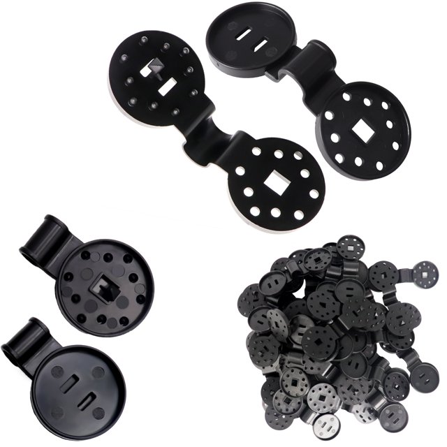 40 clips de plástico para tela de sombra, clips de techo extraíbles, clips para tela de sombra, clips para tela de sombra Sailing Electrónica