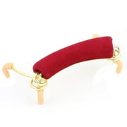 Angle View: Rubber Legs Red Flannel Pad Shoulder Support Rest for 1/2 Violin