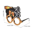 thumbnail image 2 of Luxshiny 2 Pcs Bonne Année Lunettes en Papier Paillettes pour Amis, 2 of 8