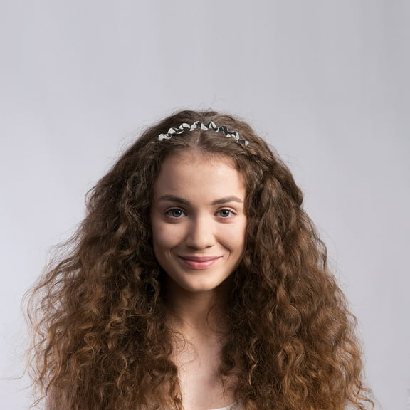 Soimiss Animal Accessories Wavy Headband Cloth Hair Holding 1Set For Sports Men Women