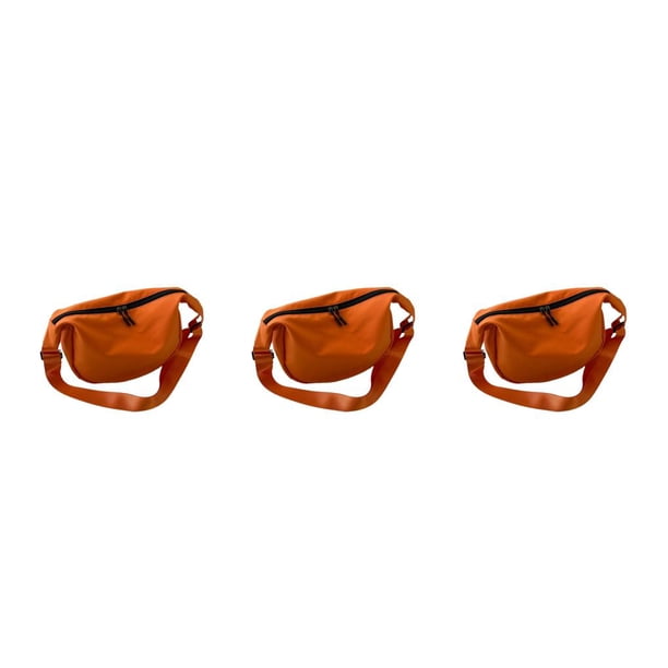 Minnieouse Bolsas de mensajero Bolsa diagonal de tela Oxford Paquete de cinturón ajustable informal para jóvenes con cremallera Forma de bola de Type1 NO1