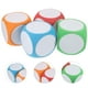thumbnail image 2 of 4 Uds DIY dados de espuma redondeados dibujar libremente dados en blanco borrables juguete educativo, 2 of 8