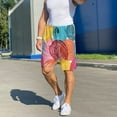 thumbnail image 5 of Daiia Colorful Wool Balls Mens Woven Stretch Pajama Short,Short Pajama Pants-X-Large, 5 of 9