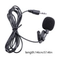 thumbnail image 2 of AOOOWER 3.5mm Connector Plugs Lavalier Microphone Omni-directional Polar Pattern, 2 of 2