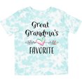 thumbnail image 3 of Inktastic Great Grandmas Favorite- Heart Great Grandchild Boys or Girls Toddler T-Shirt, 3 of 5