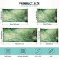 thumbnail image 2 of Emerald Green and Gold Marble Plush Pillow Cases King Size Ultra Soft Warm Pillowcases with Zipper 20"x40", 2 of 9