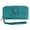 Teal, variant on Floral Embossed Premium Faux LeatherWristlet Wallet (Women)