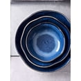 thumbnail image 4 of Artistic Asymmetrical Ceramic Bowl - Versatile Large-Sized Tableware for Fruits, Desserts, Salads, Soups, Noodles & Rice - Premium Heat-Resistant, Easy-to-Clean Design Ideal for Home & Hotel Use,, 4 of 5
