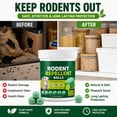 thumbnail image 6 of 30 Pack Rodent Repellent Balls, Natural Mint & Lime Scent Mouse Repellent for Rats Mice, Plant-Based Deterrent for Indoor & Outdoor Home, Safe for Pets & Family, Long-Lasting Protection for Garage, 6 of 11