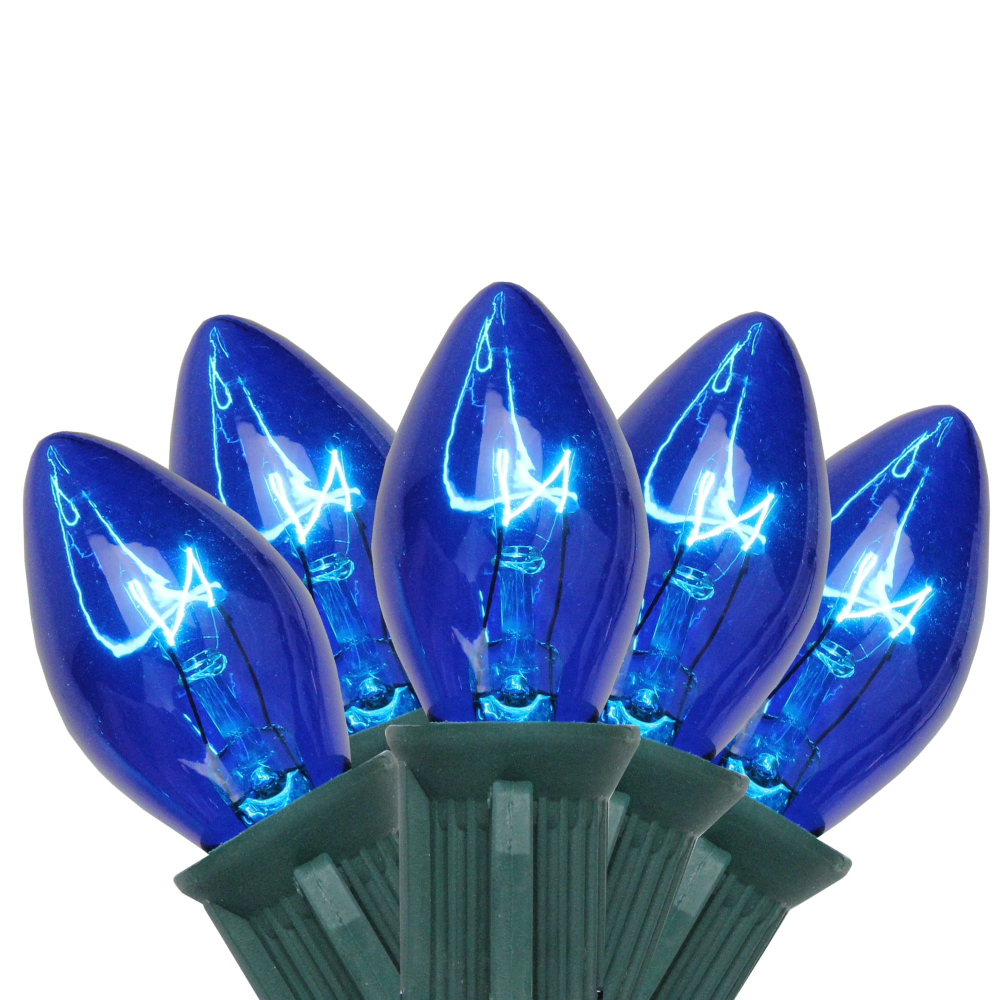 Northlight 25ct Incandescent C7 Christmas String Lights Transparent