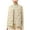 Beige, variant on HAiming Womens Padded Vest Sleeveless Round Neck Snap Button Solid Color Quilted Coat Trendy Clothes