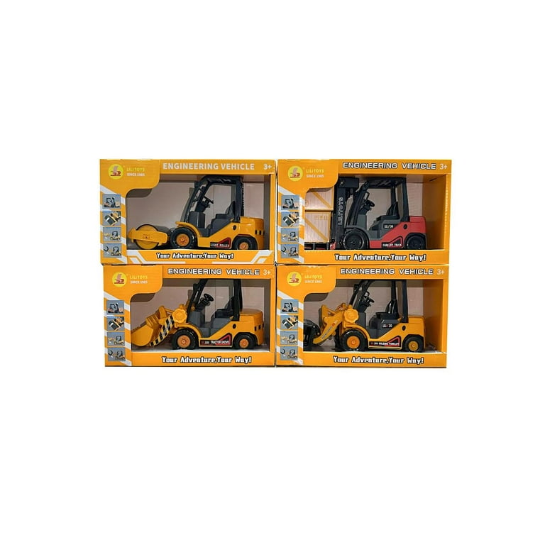 Big Daddy Lightweight Construction Truck Set for Kids - Forklift