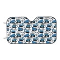 thumbnail image 7 of Fotbe Blue Excavator Car Windshield Sunshade | Sun Visor Protector Front Window Shade, Keeps Out UV Rays, Keeps Your Vehicle Cool-Small, 7 of 7