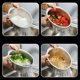 thumbnail image 4 of Fine Mesh Strainer Durable Stainless Steel Colander Rice Washing Bowl with Strainer for Cleaning Fruits Vegetables Beans, 4 of 4