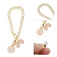 thumbnail image 4 of Unique Bargains 1 Pc Round Bow Letter L Water Cup Pendant for Travelling Pink Alloy, 4 of 5