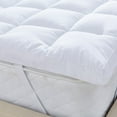 thumbnail image 2 of Extra Plush 2 Inch Hypoallergenic Down Alternative Fiber Bed Mattress Topper (Queen), 2 of 4