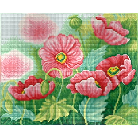 UPC: 4895225917808 | DIAMOND DOTZ® Watercolour Poppies Diamond Painting Kit
