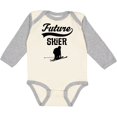 thumbnail image 3 of Inktastic Skiing Future Skier Boys or Girls Long Sleeve Baby Bodysuit, 3 of 5