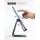 thumbnail image 5 of Soporte ajustable para teléfono celular – Lamicall Soporte de critorio para teléfono móvil, soporte para teléfono 12 Mini 11 Pro Xs Max XR X 8 7 6 Plus SE Carga, accorios de critorio – negro, 5 of 5