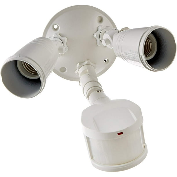 Cooper/Regent MS185W Motion Activated Flood Lights White 120volts 150