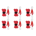 thumbnail image 1 of Ajustador Polea para Exteriores Soporte para Campaña Polea Elevación Metal Cuerda Viento Reflectante Cuerda Gruesa para Paraguas (polea Metal Tamaño Pequeño Rojo), 1 of 7