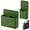 Army Green, variant on Superior Hub Magnetic Pen Holder,2 Pack Magnetic Dry Erase Marker Holder with Generous Compartments,Strong Magnet Storage Marker Pen Pencil Organizer for Refrigerator,Whiteboard,Locker Accessories