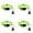 Green 30-45cm, variant on 4-12pcs Goat Collars with Bells Adjustable Nylon Sheep Collar Loud Copper Bell Pet Anti Lost Grazing Collar for Small Farm Animal Goat Lamb Sheep Accessories Grazing Bronze Bell for Horse Cow