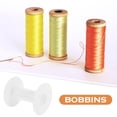 thumbnail image 2 of Professional Sewing Bobbins 10pcs Empty Thread Spools Made of Durable Plastic for Home Use, 2 of 9