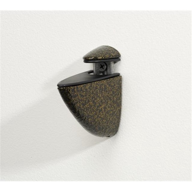 Amore Designs GCEPE30BG Pelicani Black Gold Medium Shelf Bracket
