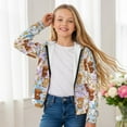 thumbnail image 5 of Forchrinse Horse Hoodies for Girls 11-13 Trendy Y2K Full-Zip Sweatshirts Kids Long Sleeve Hooded Jacket Casual Outerwear with Pockets Fall Winter Clothes, 5 of 7