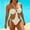 White, variant on Cut-Out Bathingsuits for Woman Monokini Swim Suit Yellow Thong Womens Bikinis