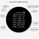 thumbnail image 3 of Tuya Wifi Co2 Meter PM2.5 Tvoc Co2 Hcho Temperatura Humedad Detector Mon Co2 Sensor Yzer, 3 of 5