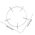 thumbnail image 2 of BESTYASH Anillo Soporte Para Wok De Gas Con Antideslizante Y Temperatura, 2 of 8