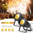thumbnail image 1 of 2Pcs LED COB Par Lights 65W Linear Zoom Direct Broadcast Par Light Wedding Performance Film Live Fill Light Stage Lighting Equipment（Normal White + Warm White）, 1 of 7