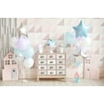 thumbnail image 2 of Macaron Powder Blue Balloons - 12 Inch Latex Balloons - 100 Pack, 2 of 4