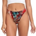 thumbnail image 1 of Fotbe Space Skeleton Art Tanga Sin Costuras para Mujer con Estampado – Panties Invisibles, Transpirables y Cómodos para Uso Diario-XX-Large, 1 of 6
