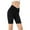 Black-03, variant on REALiKUN Beach Shorts for Women Crossover High Waisted Athletic Running Yoga Short Ruched Booty Lifting Leggings