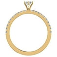 thumbnail image 3 of Petite Diamond Engagement Rings for Women Marquise Solitaire Diamond Ring 14K Gold 0.65 CT TW, 3 of 5