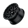 thumbnail image 7 of RockTrix RT110 20x9 Matte Black Off Road Wheels 6x139.7 Bolt Pattern (6x5.5) -12mm Offset, 20 Inch Rims Compatible with Chevy Silverado 1500, GMC Sierra 1500, and 2019-2026 Ram 1500, 7 of 7