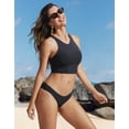 thumbnail image 4 of Bombacha de Bikini CRZ YOGA Cadera Baja Cheeky Negra M, 4 of 4