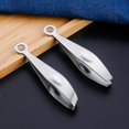 thumbnail image 2 of Flat And Slant Tweezers Pliers Remover Tool Kitchen Tweezers Seafood Tool For Fish Bones And Meat Hair Pack, 2 of 4
