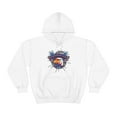 thumbnail image 2 of America Land Of The Free Unisex Heavy Blend™ Hooded Sweatshirt, 2 of 9