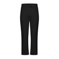 thumbnail image 4 of SGFCWSX Men's Oversized Cargo Pants,Drawstring Elastic Waist Straight Leg Solid Sportswear Pants Black 4XL, 4 of 5
