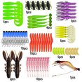 thumbnail image 3 of 301 Pcs Fishing Lures Tackle Box Bass Fishing Baits Including Kit for Lures Hooks Line Cutter Jig Head for Bass Trout Salmon, 3 of 8