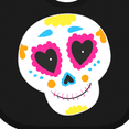 thumbnail image 4 of Inktastic Decorated Skull Boys or Girls Baby Bib, 4 of 4