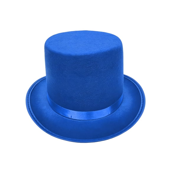 Classic Tall Top Hat, Lincoln Style Dress Up Hat for Halloween Party, Magician Stage Performance, Carnival Themed Event Accessory